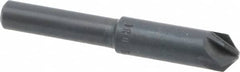 M.A. Ford - 5/16" Head Diam, 1/4" Shank Diam, 6 Flute 100° High Speed Steel Countersink - Benchmark Tooling