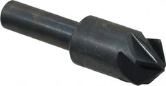 M.A. Ford - 5/8" Head Diam, 3/8" Shank Diam, 6 Flute 100° High Speed Steel Countersink - Benchmark Tooling