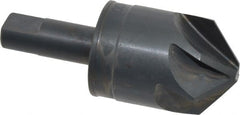 M.A. Ford - 1-1/4" Head Diam, 1/2" Shank Diam, 6 Flute 100° High Speed Steel Countersink - Benchmark Tooling