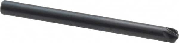 M.A. Ford - 1/8" Head Diam, 1/8" Shank Diam, 6 Flute 120° High Speed Steel Countersink - Benchmark Tooling