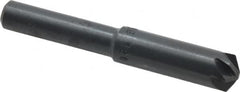 M.A. Ford - 5/16" Head Diam, 1/4" Shank Diam, 6 Flute 120° High Speed Steel Countersink - Bright Finish, 2" OAL, 0.08" Nose Diam, Single End, Straight Shank, Right Hand Cut - Benchmark Tooling