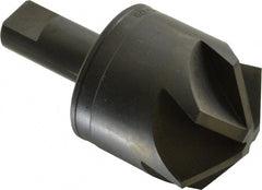 M.A. Ford - 2" Head Diam, 3/4" Shank Diam, 6 Flute 120° High Speed Steel Countersink - Benchmark Tooling