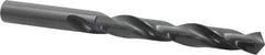 Hertel - 15.5mm 118° High Speed Steel Jobber Drill - Oxide Finish, Right Hand Cut, Spiral Flute, Straight Shank, 181mm OAL, Standard Point - Benchmark Tooling