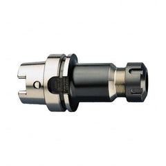 HAIMER - 2.5mm to 26mm Capacity, 6.3" Projection, HSK63A Hollow Taper, ER40 Collet Chuck - 0.0001" TIR - Exact Industrial Supply