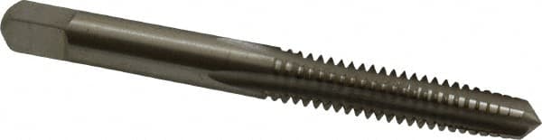 Union Butterfield - 1/4-20 UNC 2B/3B 4 Flute Bright Finish High Speed Steel Straight Flute Standard Hand Tap - Taper, Right Hand Thread, 2-1/2" OAL, 1" Thread Length, H3 Limit, Oversize - Exact Industrial Supply
