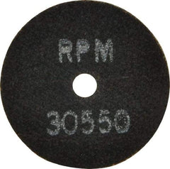 Made in USA - 2" 46 Grit Aluminum Oxide Cutoff Wheel - 1/16" Thick, 1/4" Arbor, 30,550 Max RPM, Use with Die Grinders - Benchmark Tooling