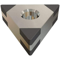Iscar - TNGA331 TMC Grade IB55 CBN Turning Insert - Uncoated, 60° Triangle, 3/8" Inscr Circle, 3/16" Thick, 1/64" Corner Radius - Benchmark Tooling