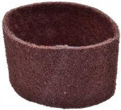 Brite Star - 3-1/2" Wide x 15-1/2" OAL, Aluminum Oxide Abrasive Belt - Aluminum Oxide, Medium, Nonwoven, Series SC-BS - Benchmark Tooling