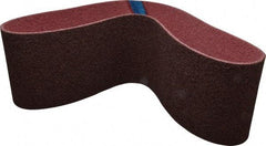 Brite Star - 6" Wide x 48" OAL, Aluminum Oxide Abrasive Belt - Aluminum Oxide, Medium, Nonwoven, Series SC-LS - Benchmark Tooling