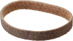 Brite Star - 1" Wide x 18" OAL, Aluminum Oxide Abrasive Belt - Aluminum Oxide, Coarse, Nonwoven, Series SC-BS - Benchmark Tooling