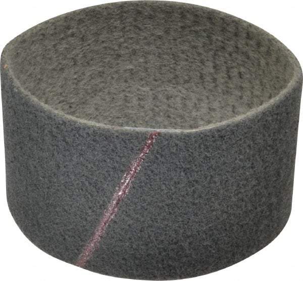 Brite Star - 3-1/2" Wide x 15-1/2" OAL, Silicon Carbide Abrasive Belt - Silicon Carbide, Super Fine, Nonwoven, Series SC-BS - Benchmark Tooling