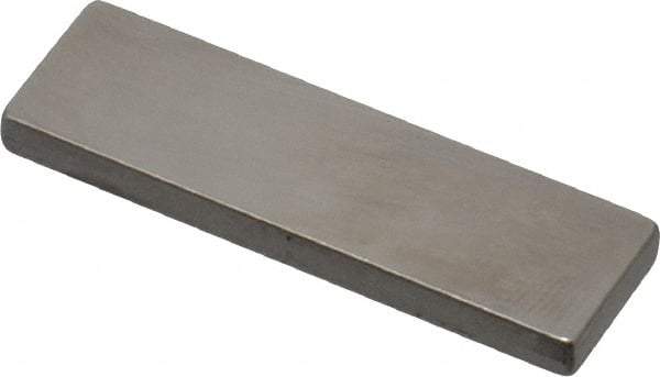 Mitutoyo - 0.1003" Rectangular Steel Gage Block - Accuracy Grade AS-1, Includes Certificate of Inspection - Benchmark Tooling