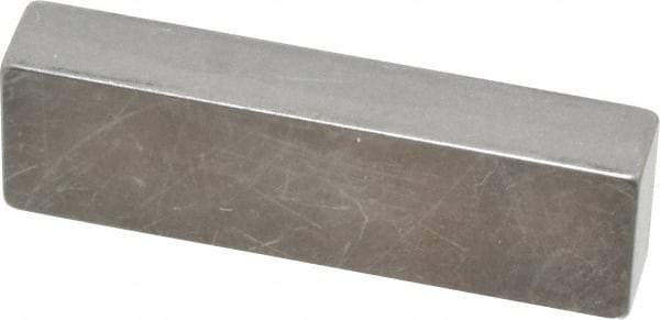 Mitutoyo - 0.2" Rectangular Steel Gage Block - Accuracy Grade AS-1, Includes Certificate of Inspection - Benchmark Tooling