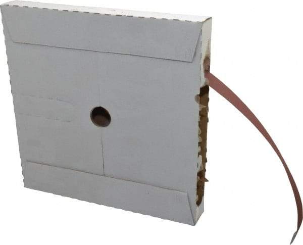 Tru-Maxx - 1" x 50 Yd 220 Grit Aluminum Oxide Cloth Roll - Very Fine Grade, J Weighted Backing - Benchmark Tooling