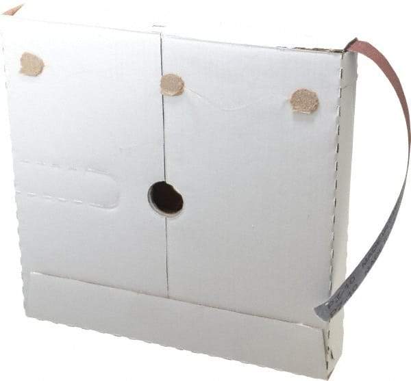 Tru-Maxx - 1" x 50 Yd 120 Grit Aluminum Oxide Cloth Roll - Fine Grade, J Weighted Backing - Benchmark Tooling