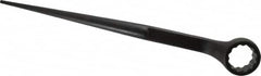 Proto - 1-5/8" 12 Point Spud Handle Box Wrench - Single End, 2-15/32" Head Diam x 1-1/8" Head Thickness, 22" OAL, Steel, Black Finish - Benchmark Tooling