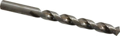 Interstate - 29/64" 140° High Speed Steel Jobber Drill - Bright Finish, Right Hand Cut, Spiral Flute, Straight Shank, 5-5/8" OAL, Standard Point - Benchmark Tooling