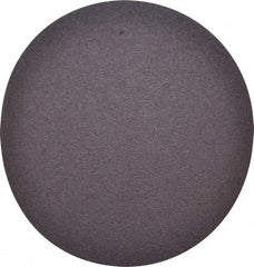 Norton - 15" Diam, 36 Grit Aluminum Oxide Adhesive PSA Disc - Very Coarse, Brown, X Weighted Cloth Backing, Flexible - Benchmark Tooling