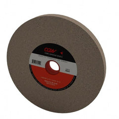 Camel Grinding Wheels - 36 Grit Aluminum Oxide Bench & Pedestal Grinding Wheel - 12" Diam x 1-1/2" Hole x 2" Thick, 2220 Max RPM, O Hardness, Very Coarse Grade , Vitrified Bond - Benchmark Tooling