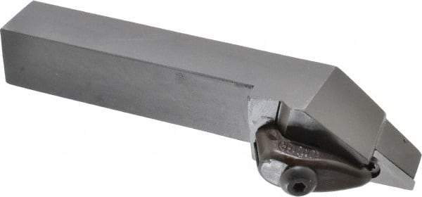 Kennametal - DVJN, Left Hand Cut, 3° Lead Angle, 3/4" Shank Height x 3/4" Shank Width, Negative Rake Indexable Turning Toolholder - 5" OAL, VN..33. Insert Compatibility, Series Kenclamp - Benchmark Tooling