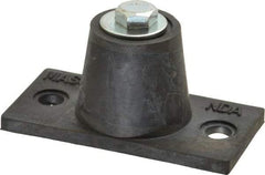 Mason Ind. - 5/16-18 Bolt Thread, 3-3/16" Long x 1-5/8" Wide x 1-1/2" High Stud Mount Leveling Pad & Mount - 75 Max Lb Capacity, 1-1/4" Base Diam - Benchmark Tooling