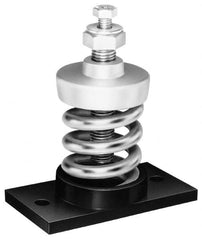 Mason Ind. - 3/8-16 Bolt Thread, 3-5/8" Long x 2-1/4" Wide x 4-1/4" High Stud Mount Leveling Pad & Mount - 400 Max Lb Capacity - Benchmark Tooling
