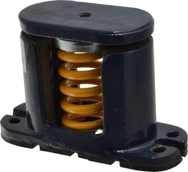 Mason Ind. - 3/8 x 4 Bolt Thread, 4" Long x 2-1/8" Wide x 4-1/2" High Stud Mount Leveling Pad & Mount - 310 Max Lb Capacity - Benchmark Tooling