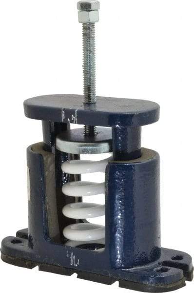 Mason Ind. - 3/8 x 4 Bolt Thread, 4" Long x 2-1/8" Wide x 4-1/2" High Stud Mount Leveling Pad & Mount - 625 Max Lb Capacity - Benchmark Tooling