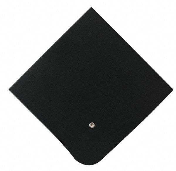 Wearwell - 75 Ft. Long x 3 Ft. Wide x 9/16 Inch Thick, Rubber Smooth Surface Pattern, Electrically Conductive Antistatic Matting - 1 x 104 Ohm Surface to Surface, 8 x 105 Ohm Surface to Ground Resistivity, Black - Benchmark Tooling