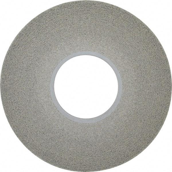 3M - 8" Diam, 1/2" Face Width, 3" Center Hole, Medium Grade, Aluminum Oxide Deburring Wheel - Convolute, Hard Density 8 Grade, 4,500 RPM - Benchmark Tooling