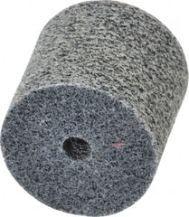 3M - 1" Diam, 1" Face Width, 3/16" Center Hole, Fine Grade, Silicon Carbide Deburring Wheel - Unitized, Hard Density 6 Grade, 35,100 RPM - Benchmark Tooling