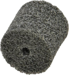 3M - 1" Diam, 1" Face Width, 3/16" Center Hole, Medium Grade, Aluminum Oxide Deburring Wheel - Unitized, Soft Density 2 Grade, 25,100 RPM - Benchmark Tooling