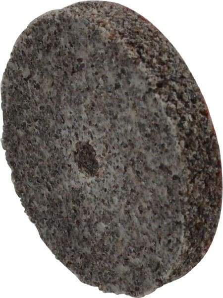 3M - 1-1/2" Diam, 1/4" Face Width, 3/16" Center Hole, Coarse Grade, Aluminum Oxide Deburring Wheel - Unitized, Hard Density 8 Grade, 30,100 RPM - Benchmark Tooling