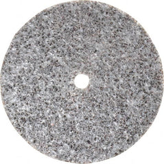 3M - 2" Diam, 1/8" Face Width, 3/16" Center Hole, Coarse Grade, Aluminum Oxide Deburring Wheel - Unitized, Hard Density 8 Grade, 22,100 RPM - Benchmark Tooling