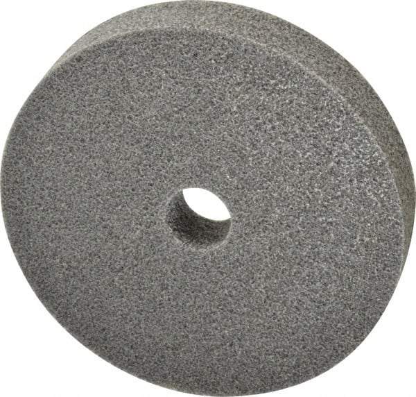 3M - 6" Diam, 1" Face Width, 1" Center Hole, Medium Grade, Aluminum Oxide Deburring Wheel - Unitized, Soft Density 2 Grade, 4,500 RPM - Benchmark Tooling