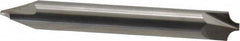 Accupro - 0.109" Radius, 5/16" Mill Diam, 2 Flute Solid Carbide Corner Rounding End Mill - Double End, Uncoated, 2-1/2" OAL, 5/16" Shank Diam - Benchmark Tooling