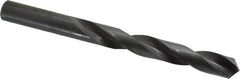 Interstate - 41/64" 118° High Speed Steel Jobber Drill - Oxide Finish, Right Hand Cut, Spiral Flute, Straight Shank, 7-1/8" OAL, Standard Point - Benchmark Tooling