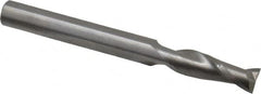OSG - 1mm, 3mm LOC, 3mm Shank Diam, 39mm OAL, 2 Flute, Solid Carbide Square End Mill - Single End, TiAlN Finish, Spiral Flute, 30° Helix, Centercutting, Right Hand Cut, Right Hand Flute, Series 402 - Benchmark Tooling