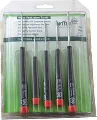 Wiha - 5 Piece, Hex Driver Set - Hex - Benchmark Tooling