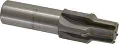 Scientific Cutting Tools - 15/16" Diam, 0.882" Small End Diam, 1" Straight Shank, 2-1/8" Flute, Taper Pipe Reamer - Benchmark Tooling