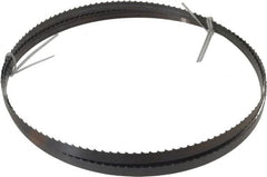 Disston - 4 TPI, 7' 9" Long x 1/2" Wide x 0.025" Thick, Welded Band Saw Blade - Carbon Steel, Toothed Edge, Raker Tooth Set, Hard Back, Contour Cutting - Benchmark Tooling