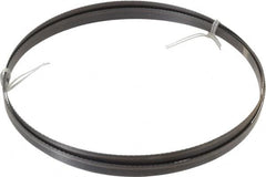 Disston - 18 TPI, 7' 9" Long x 1/2" Wide x 0.025" Thick, Welded Band Saw Blade - Carbon Steel, Toothed Edge, Raker Tooth Set, Hard Back, Contour Cutting - Benchmark Tooling