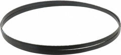 Disston - 10 TPI, 7' 9-1/2" Long x 3/8" Wide x 0.025" Thick, Welded Band Saw Blade - Carbon Steel, Toothed Edge, Raker Tooth Set, Hard Back, Contour Cutting - Benchmark Tooling