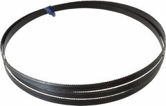 Disston - 10 TPI, 7' 9-1/2" Long x 1/2" Wide x 0.025" Thick, Welded Band Saw Blade - Carbon Steel, Toothed Edge, Raker Tooth Set, Hard Back, Contour Cutting - Benchmark Tooling