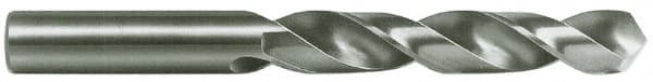 M.A. Ford - 23/64" 118° Solid Carbide Jobber Drill - Bright Finish, Right Hand Cut, Spiral Flute, Straight Shank, 4-1/4" OAL, Faceted Point - Benchmark Tooling