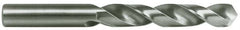 M.A. Ford - 23/64" 118° Solid Carbide Jobber Drill - Bright Finish, Right Hand Cut, Spiral Flute, Straight Shank, 4-1/4" OAL, Faceted Point - Benchmark Tooling