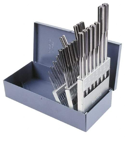 Alvord Polk - A to Z, Chucking Reamer Set - Straight Flute, Right Hand Cut, 26 Pieces - Benchmark Tooling