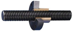 Keystone Threaded Products - 1/2-8 Acme, 6' Long, Alloy Steel Precision Acme Threaded Rod - Left Hand Thread, 2C Fit - Benchmark Tooling