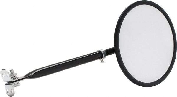 PRO-SAFE - Outdoor Round Vehicle/Utility Safety, Traffic & Inspection Mirrors - Glass Lens, 8" Diam - Benchmark Tooling