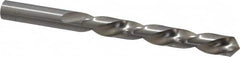 Made in USA - 31/64" 118° High Speed Steel Jobber Drill - Bright Finish, Left Hand Cut, Spiral Flute, Straight Shank, 5-7/8" OAL, Standard Point - Benchmark Tooling
